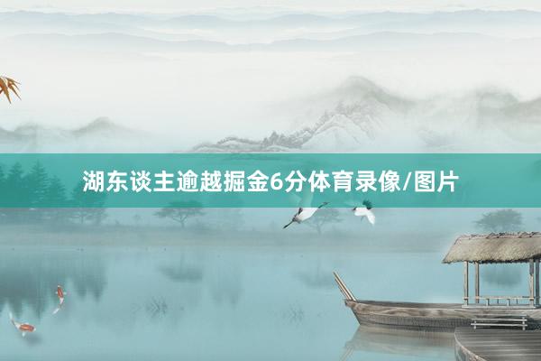 湖东谈主逾越掘金6分体育录像/图片