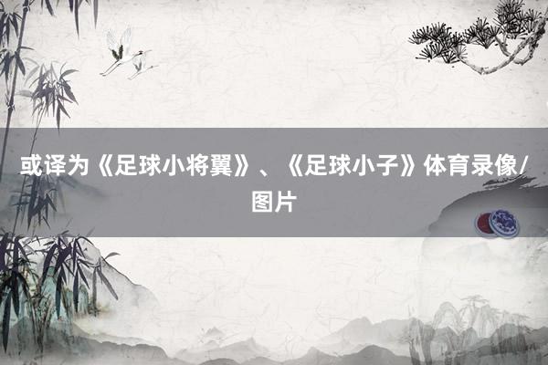 或译为《足球小将翼》、《足球小子》体育录像/图片