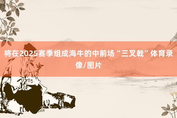 将在2025赛季组成海牛的中前场“三叉戟”体育录像/图片