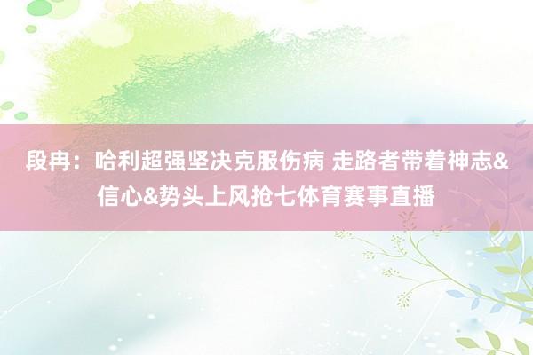 段冉：哈利超强坚决克服伤病 走路者带着神志&信心&势头上风抢七体育赛事直播